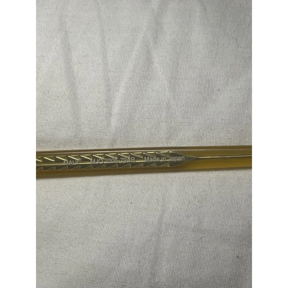 Maui Jim Eyeglasses Frames MJO2205-79AR Clear Matte Gold 52-17-140